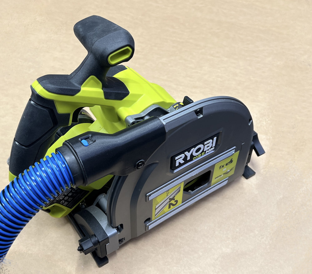 QuickClick adapter for Ryobi TrackSaw