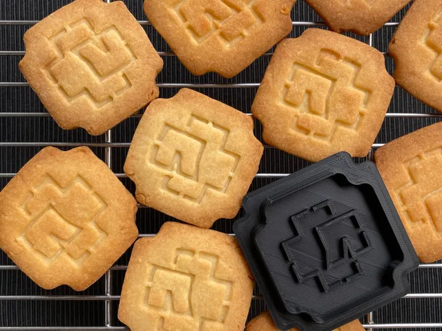 Rammstein logo cookie cutters