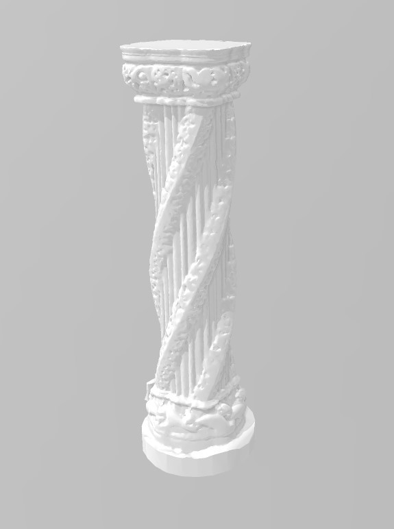 Miniatura 2 do modelo 3D Apprentice Pillar from Rosslyn Chapel