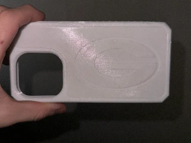 Iphone 15 pro case - Two part (TPU/PETG)