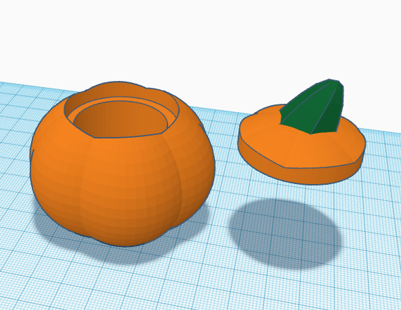 Pumpkin Container