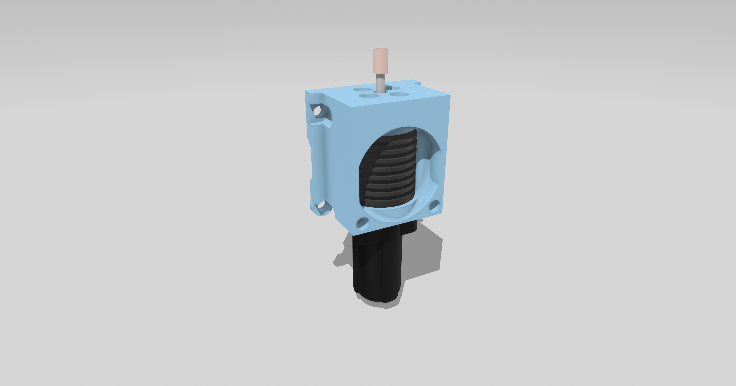Lancer hotend (Lancer Melt Zone) mount for ENG v1.2