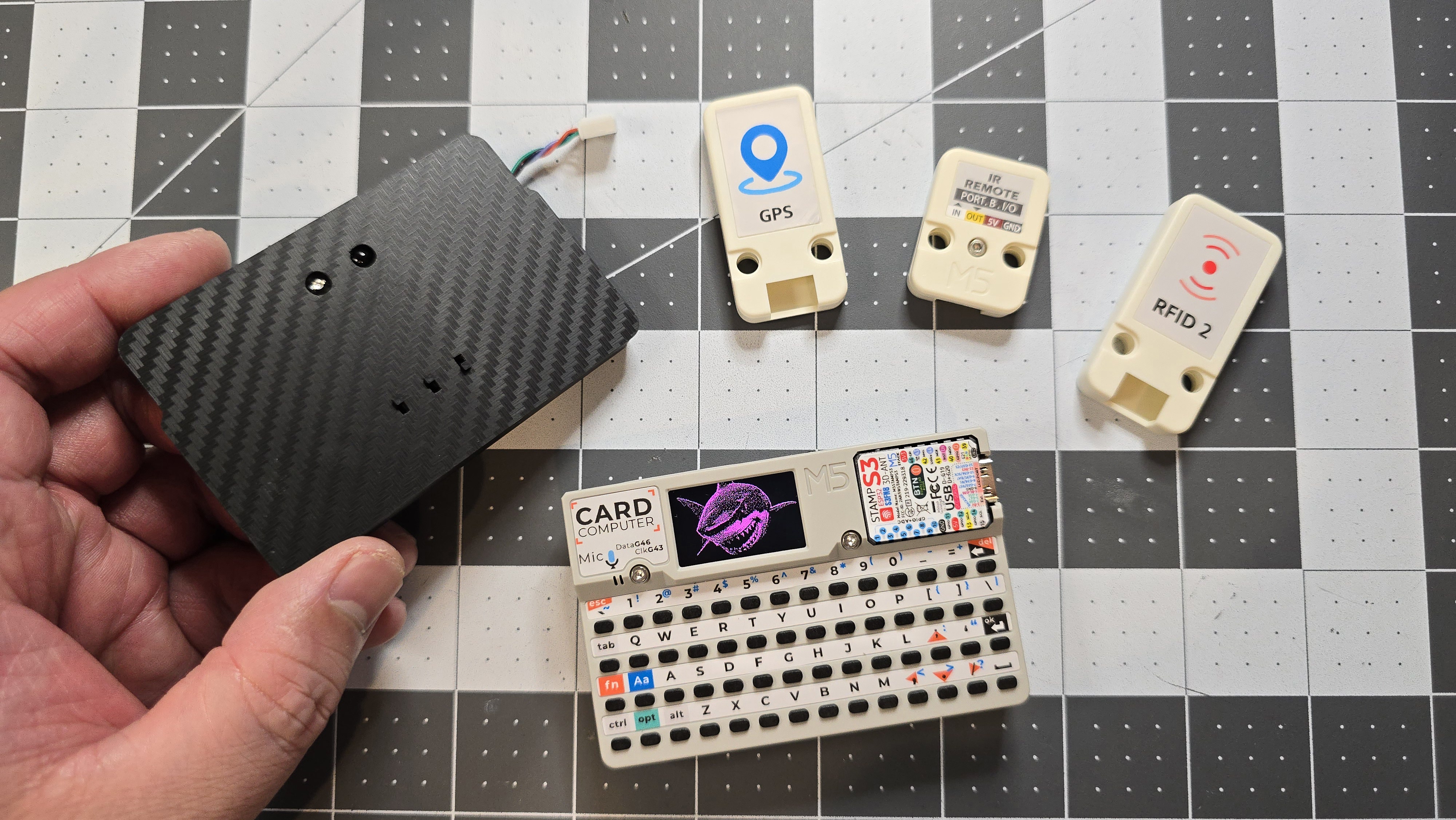 M5 Cardputer 3 in 1 case