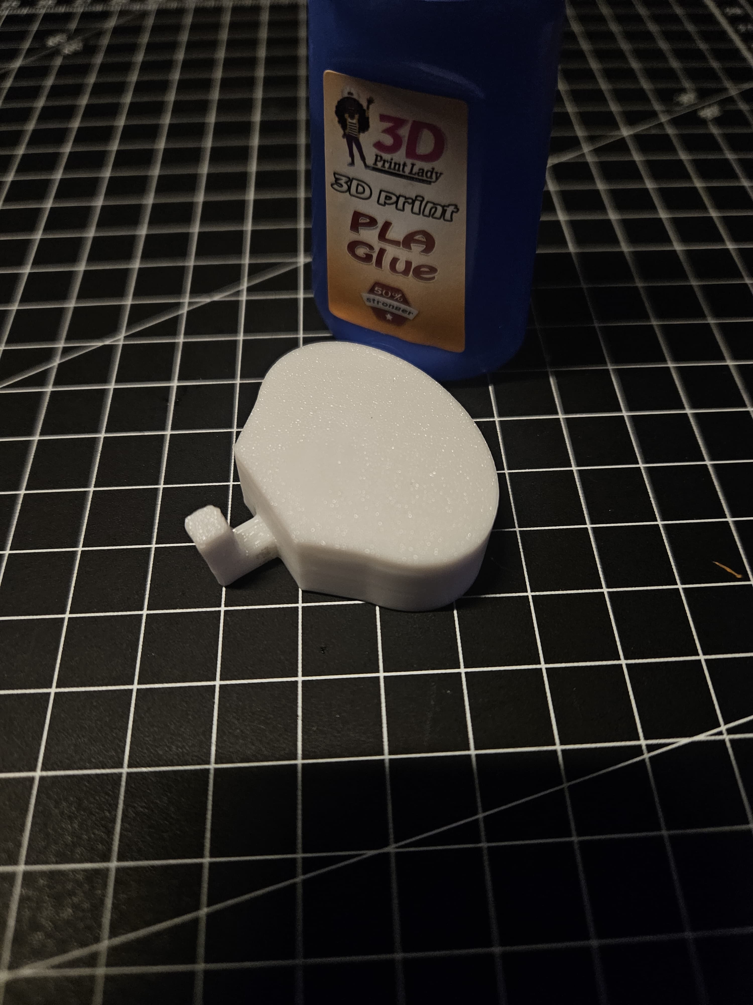 PLA Glue IKEA Skadis Holder by Andre Download free STL model