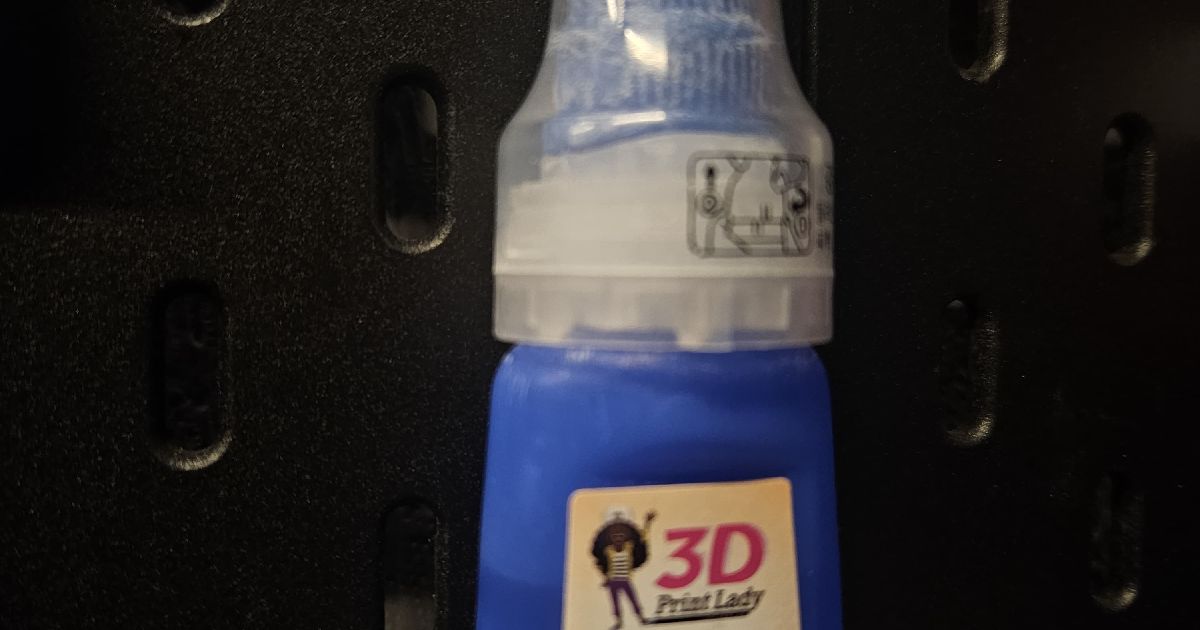 PLA Glue IKEA Skadis Holder by Andre Download free STL model