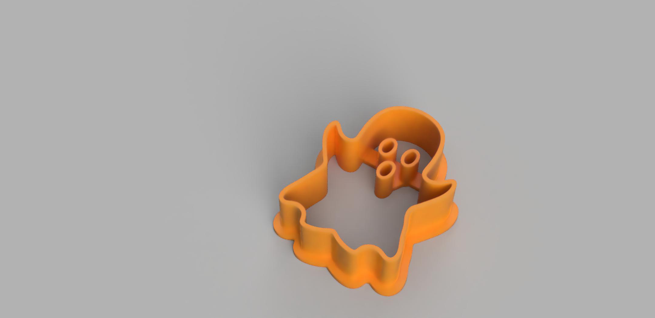 Miniatura 2 do modelo 3D Ghost - Cookie Cutter