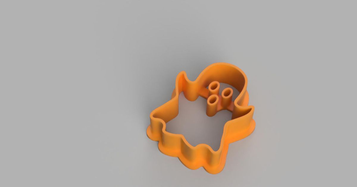Ghost cookie cutter by martych95 Download free STL model