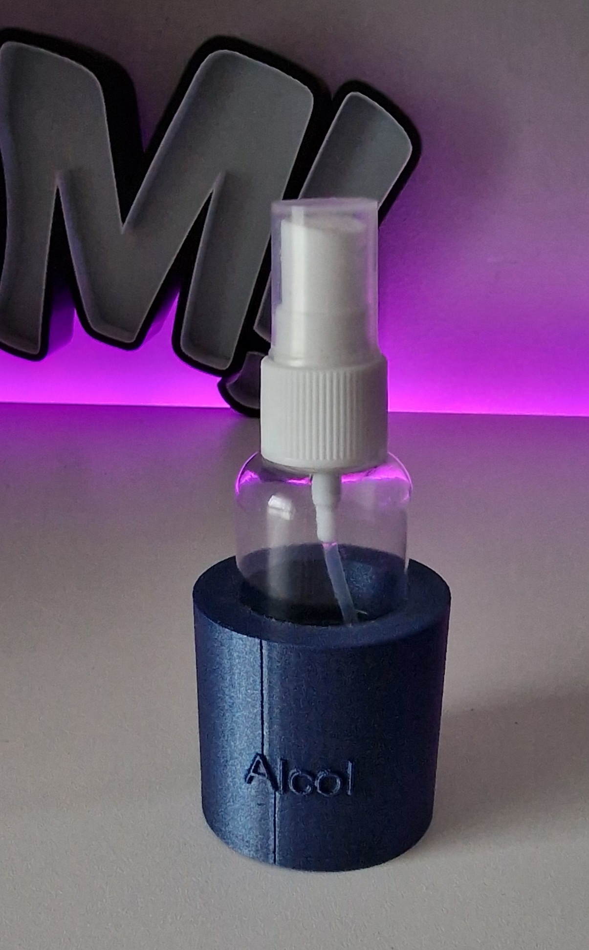 Container x bottle Isopropyl Alcohol by peppe1955 Download free STL