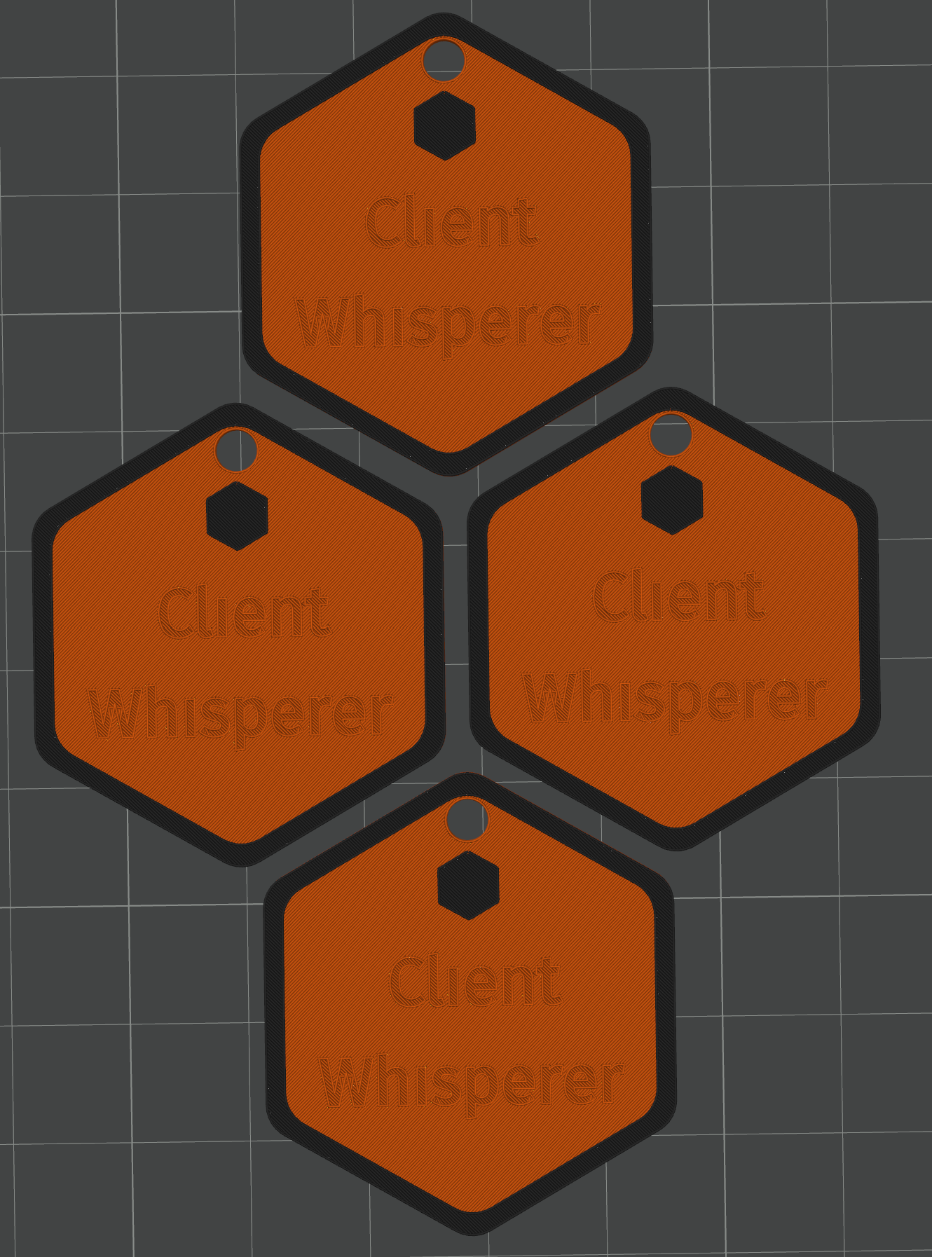 keychains work awards - consulting edition