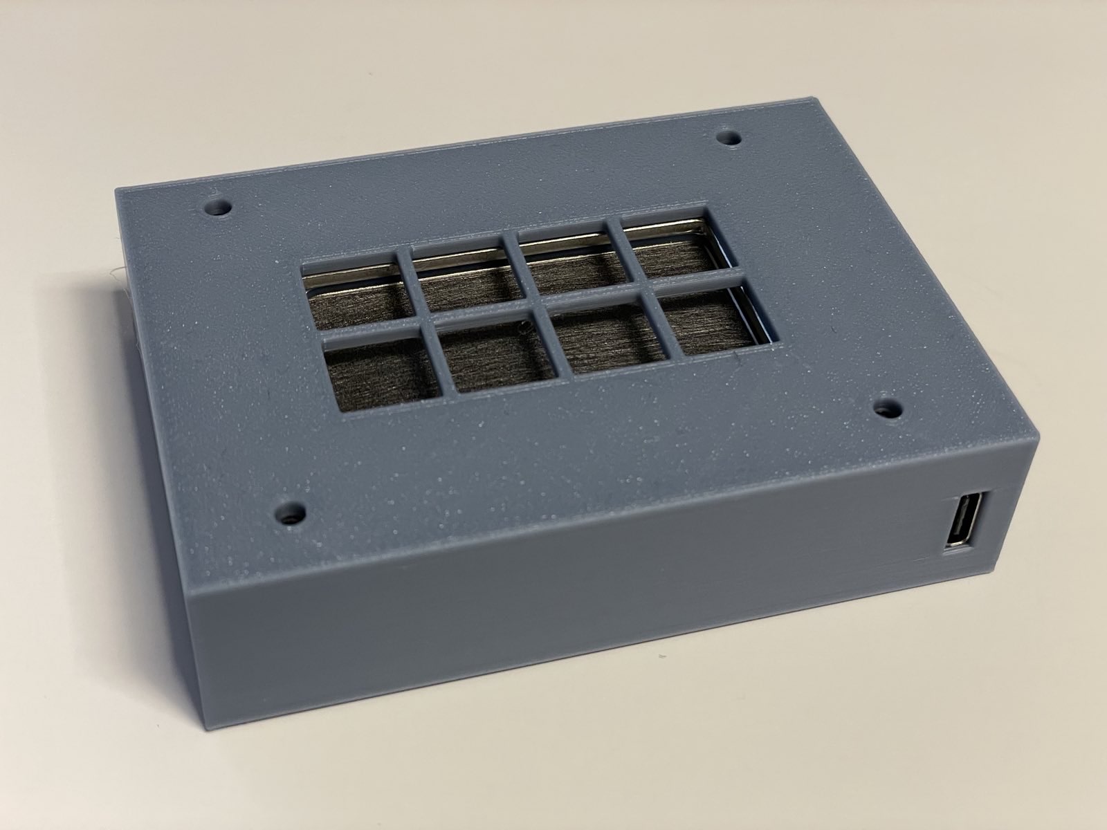Outside Mounting Cover for Rosahl M-3J1R Electric Dehumidifier Membrane based Filament Drybox or Bambu Lab AMS