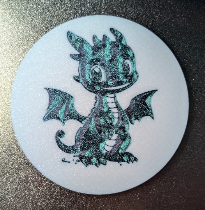cute dragon coaster