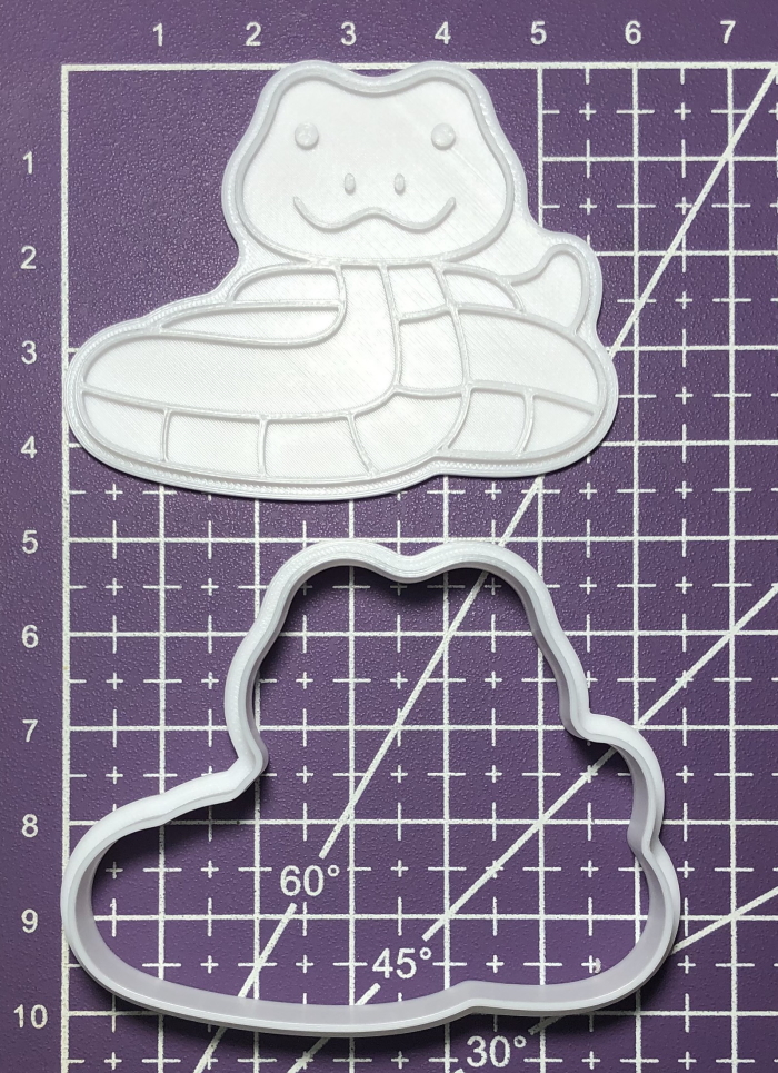snake cookie cutter by losscutmajin Download free STL model