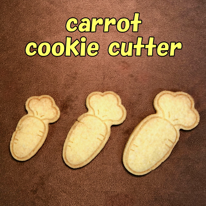 carrot cookie cutter