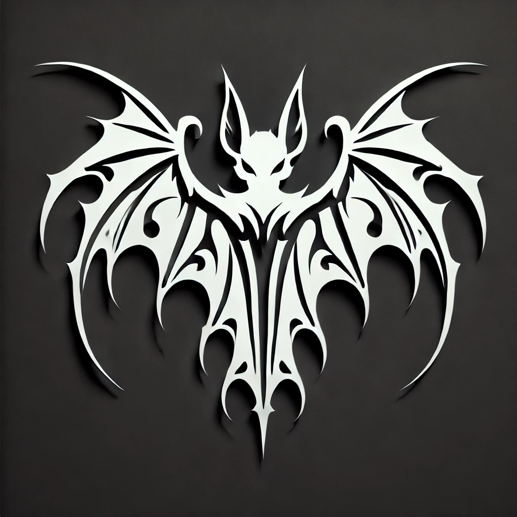 Spooky Bat Halloween decoration by ilPana Download free STL model