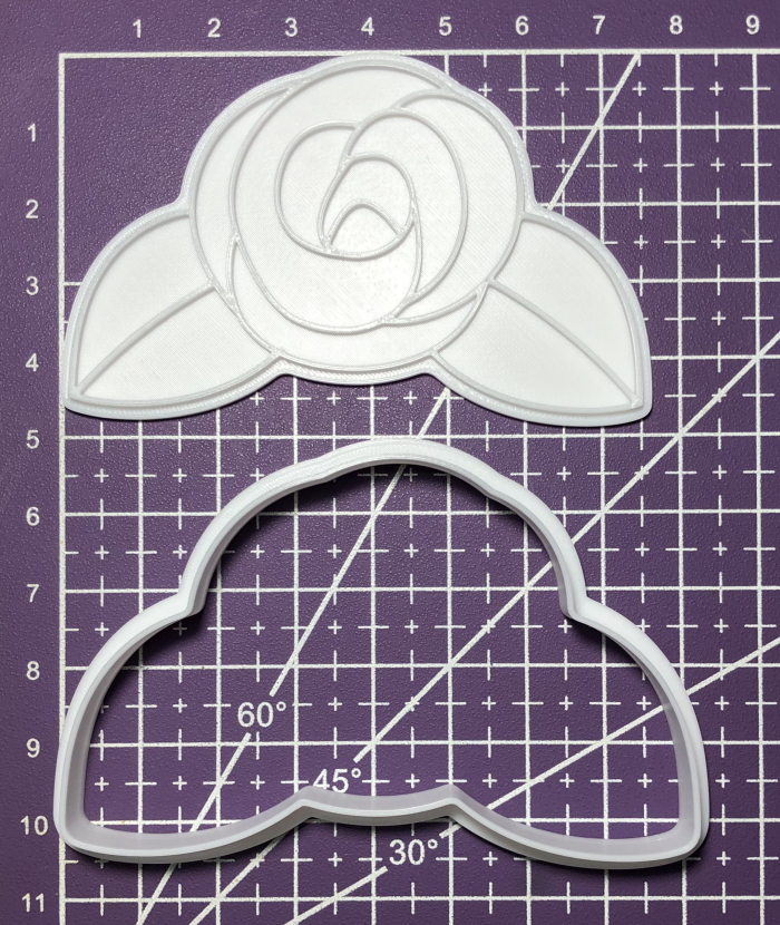 rose cookie cutter by losscutmajin Download free STL model