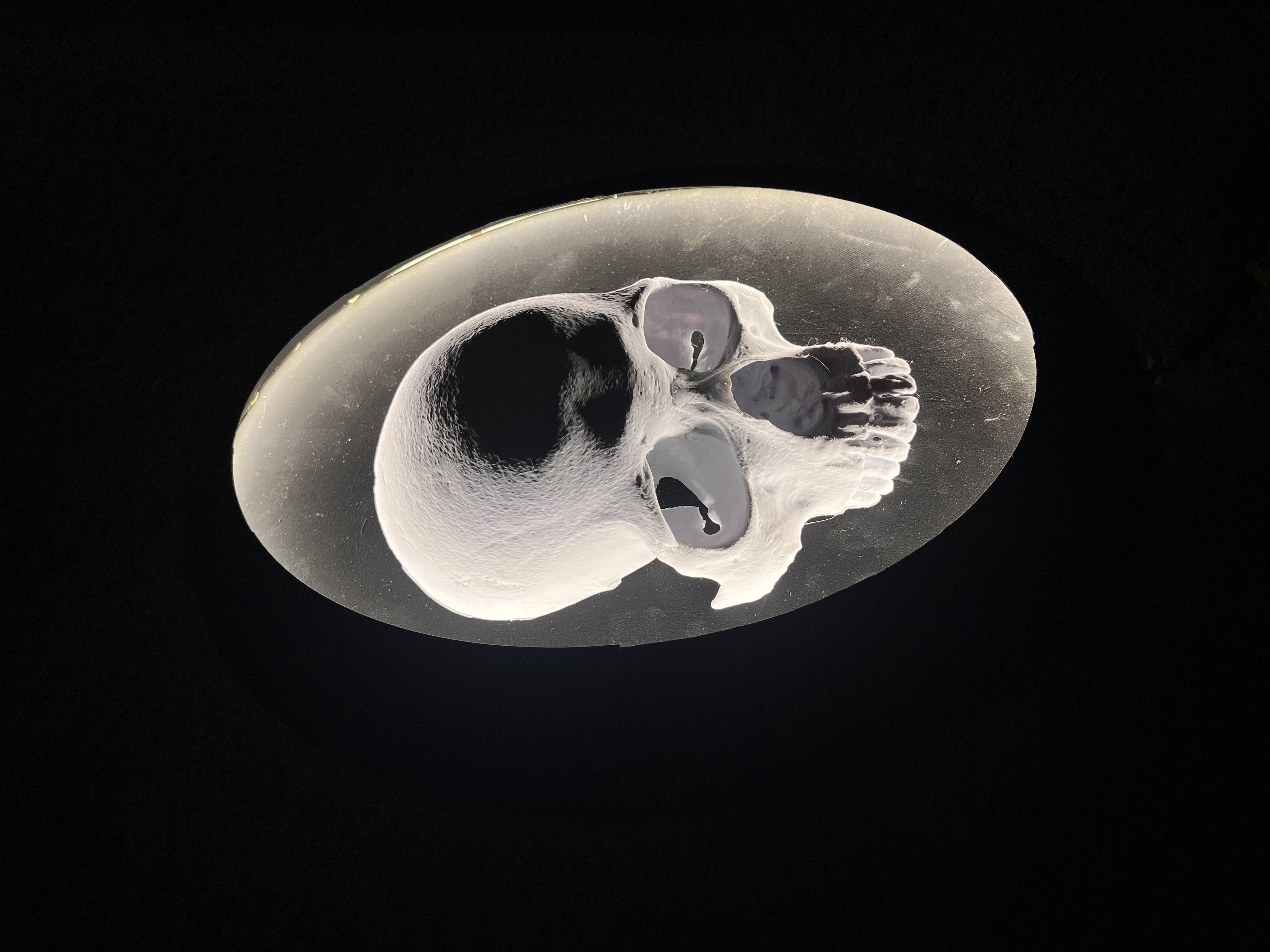 Skull shadow box by NeffDesigns Download free STL model