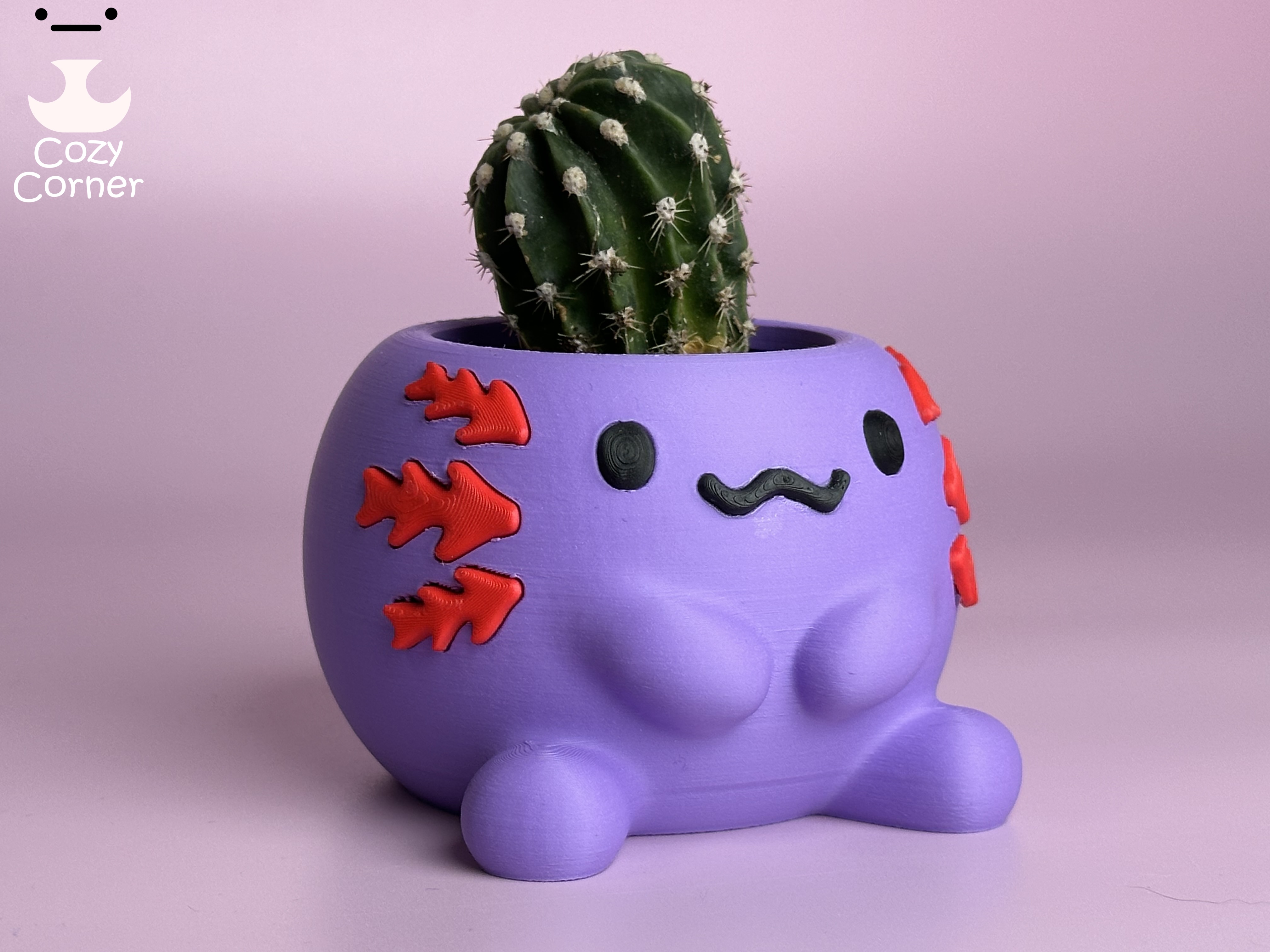 Axolotl planter — miniatura 5