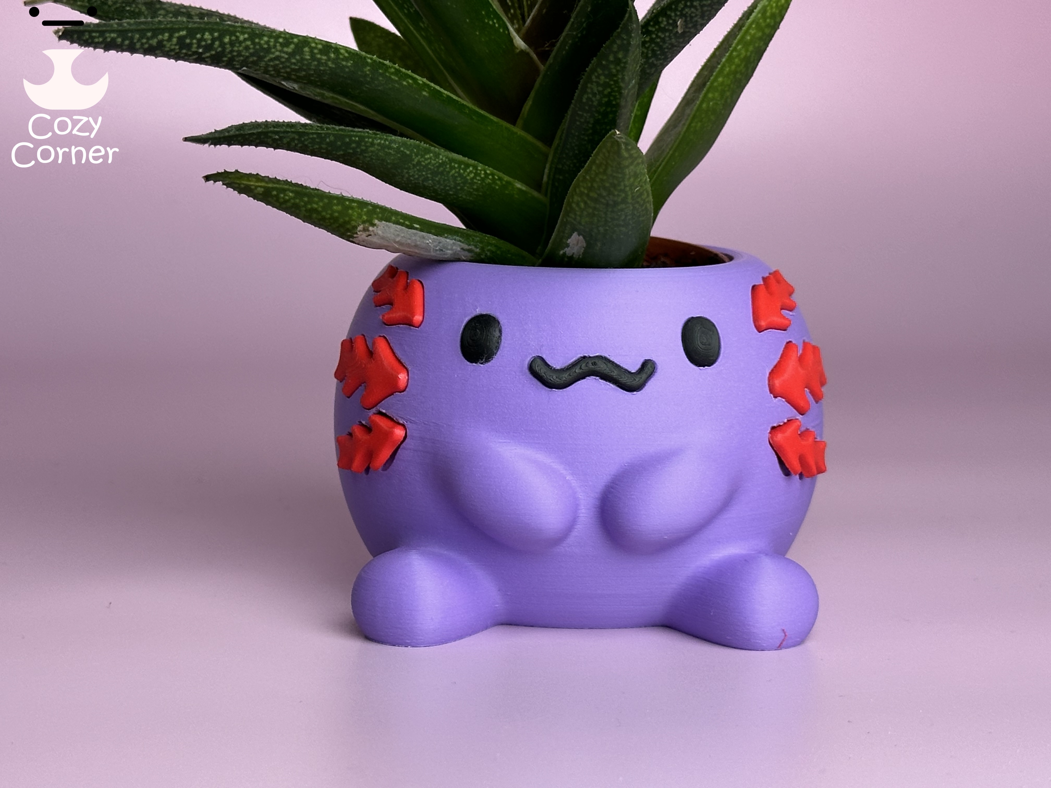 Axolotl planter — miniatura 2
