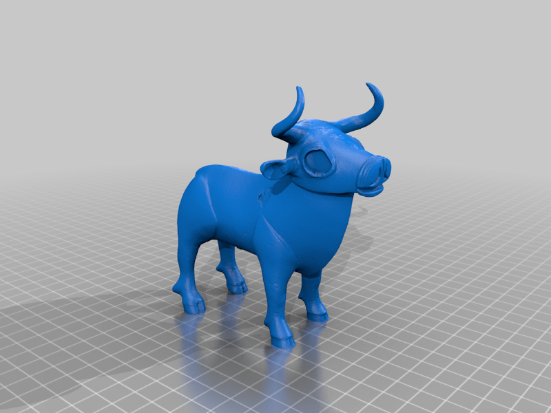 Figure of a Bull by Natural History Museum of Vienna