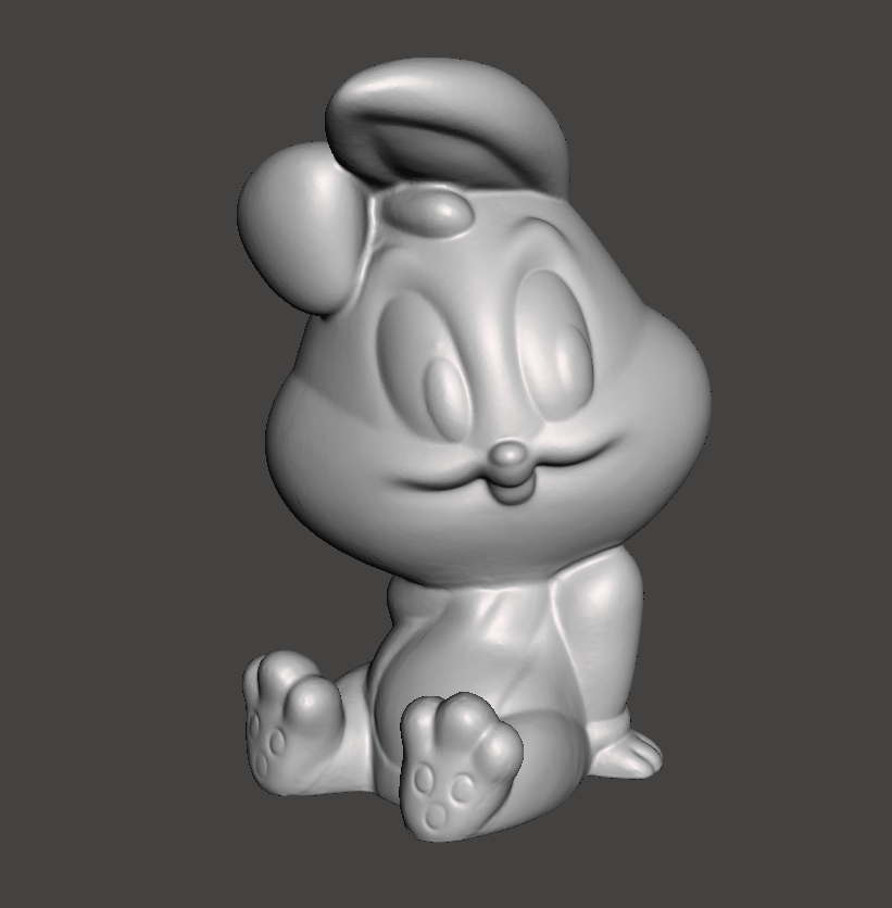 Bunny Rabbit Toy 3D Scanned
