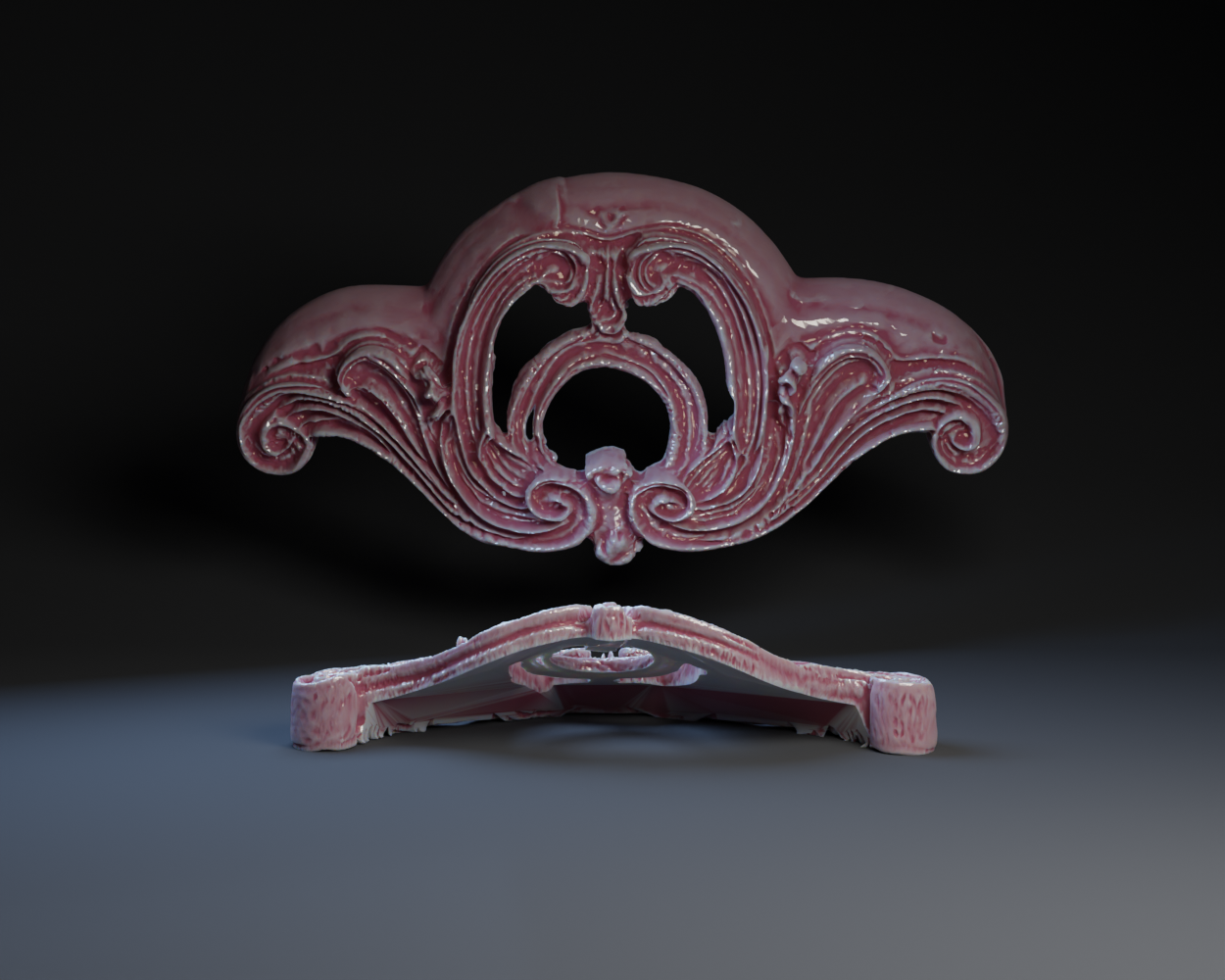Art Nouveau Drawer Pull by Peter Farell Download free STL model