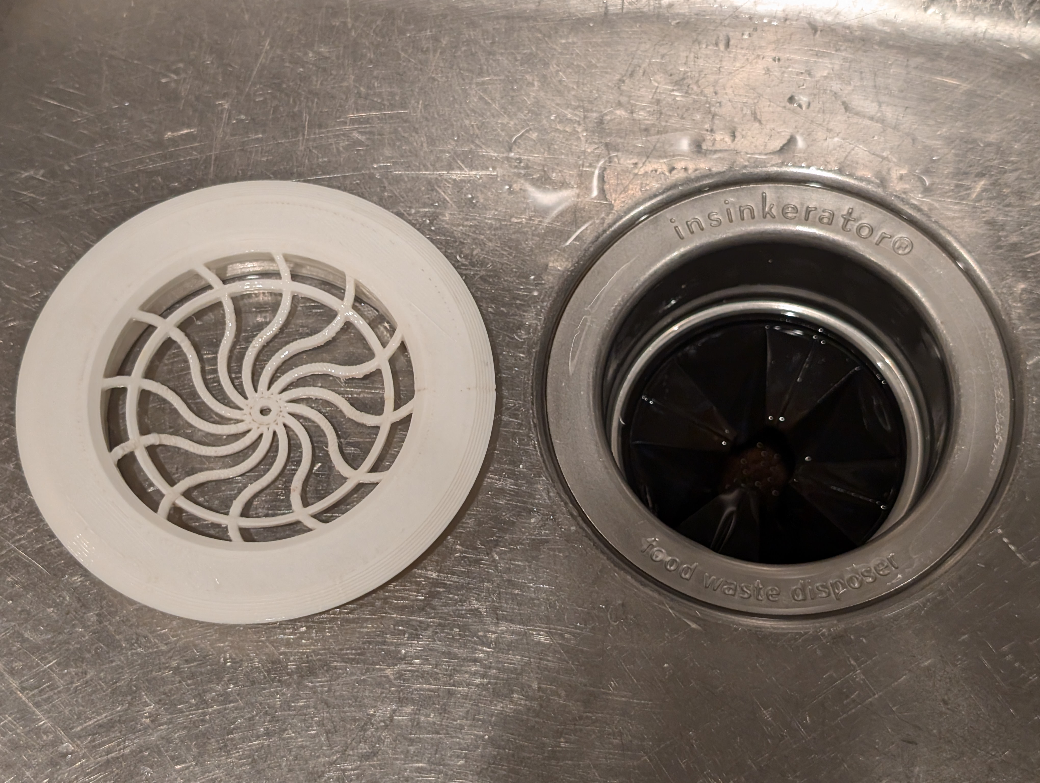 Kitchen Sink Drain Guard by stevekamerman Download free STL model