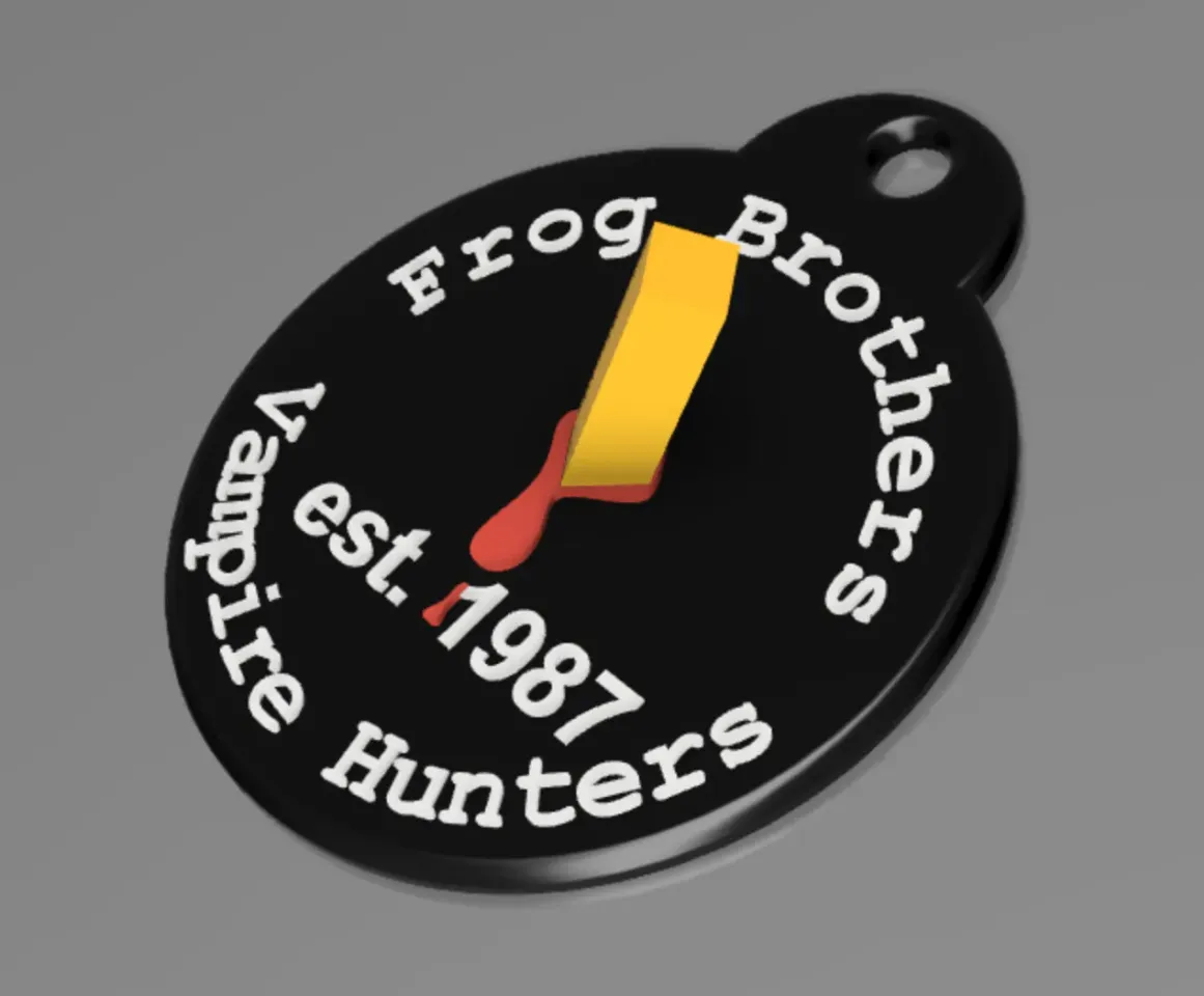 Frog Brothers Keyring (The Lost Boys) by Kevin Gallagher | Download free  STL model | Printables.com