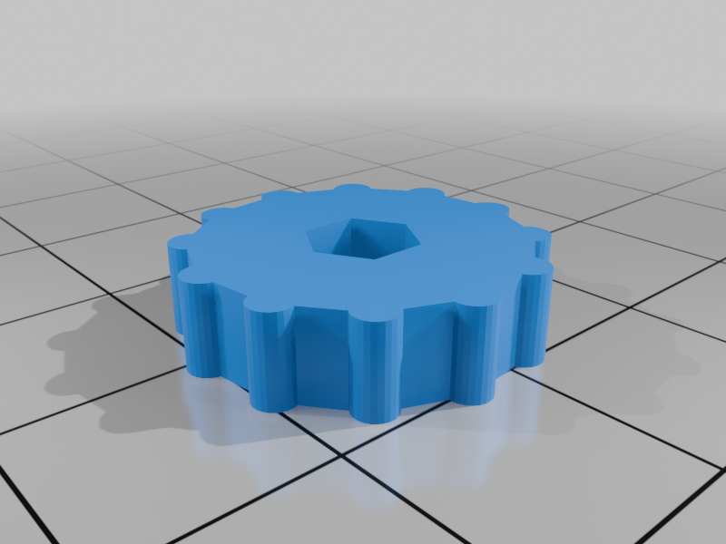 Small Bed Levelling Knob (nut insert)
