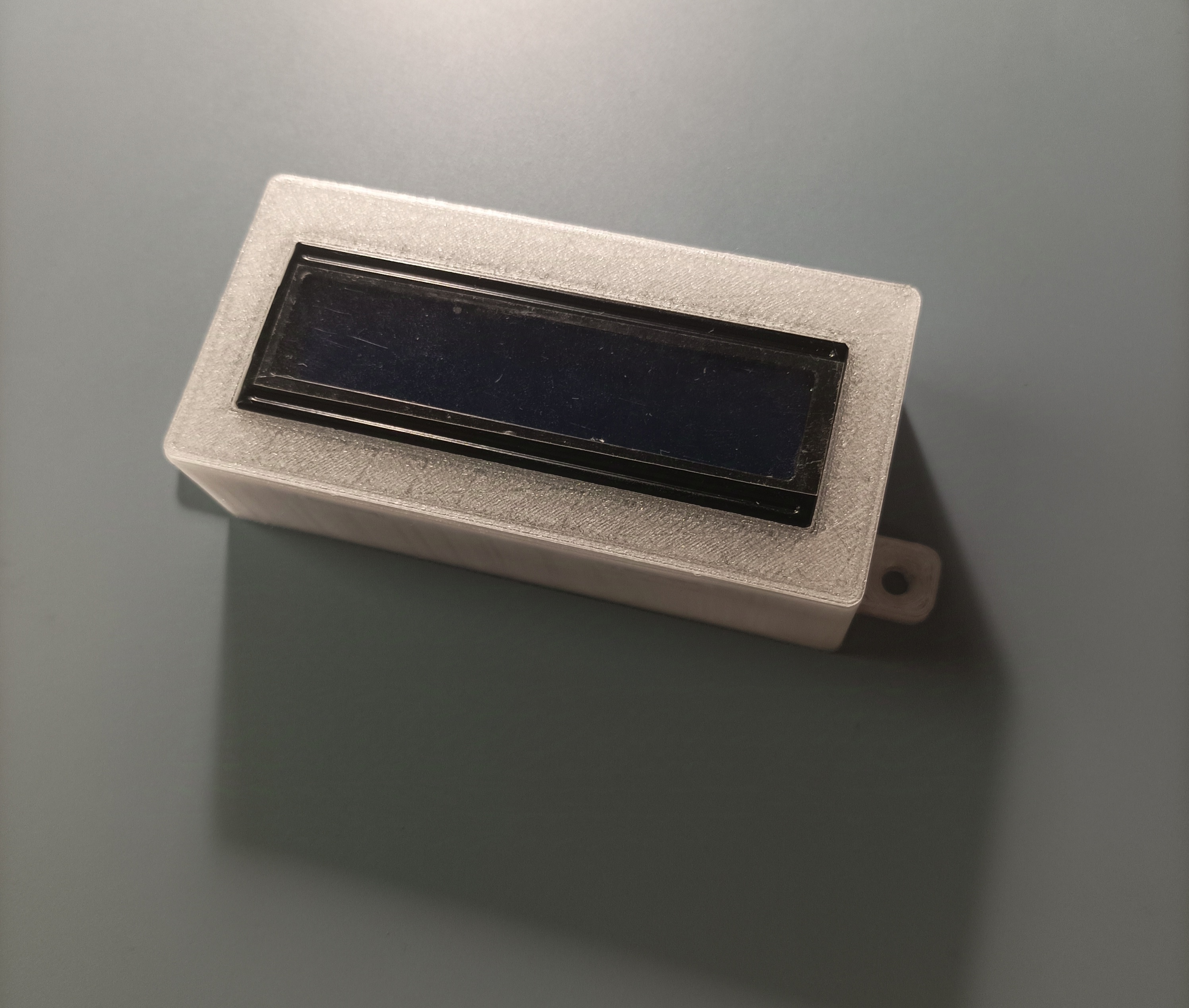LCD display hangable case