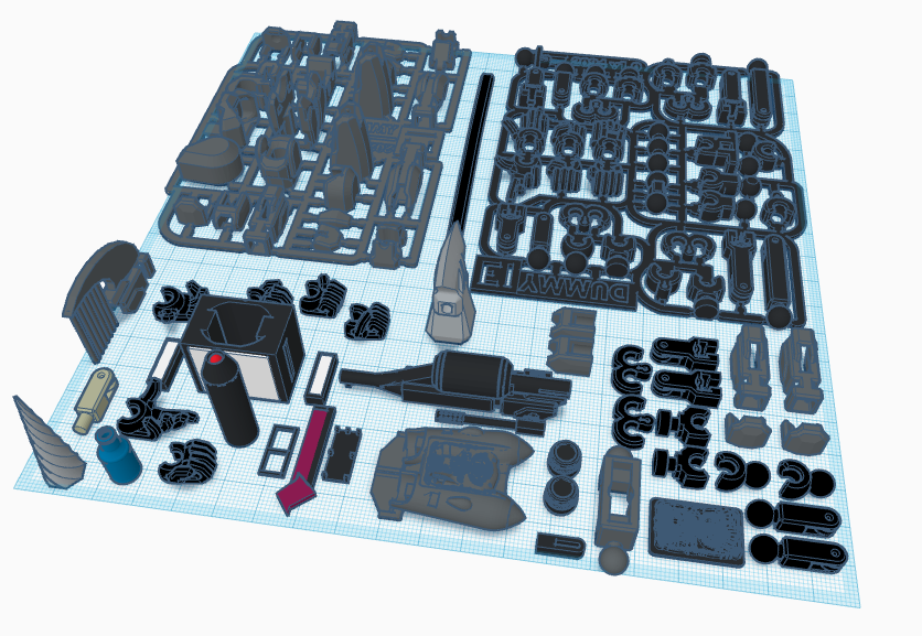 Omega GMan Dummy 13 by Golden Bonesey Download free STL model