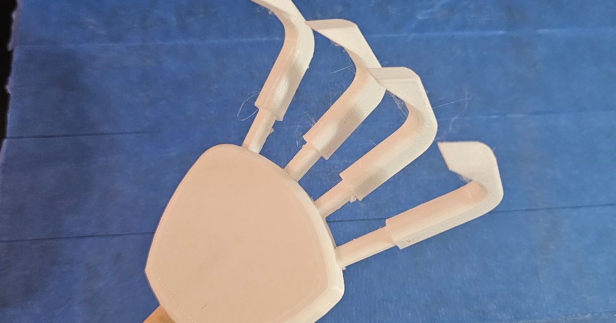 back scratcher by Robert Beard Download free STL model