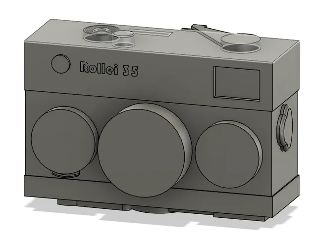Rollei 35 3D model
