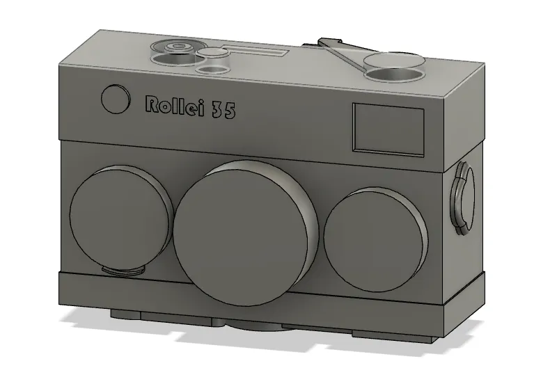 Rollei 35 3D model by XS3000 | Download free STL model