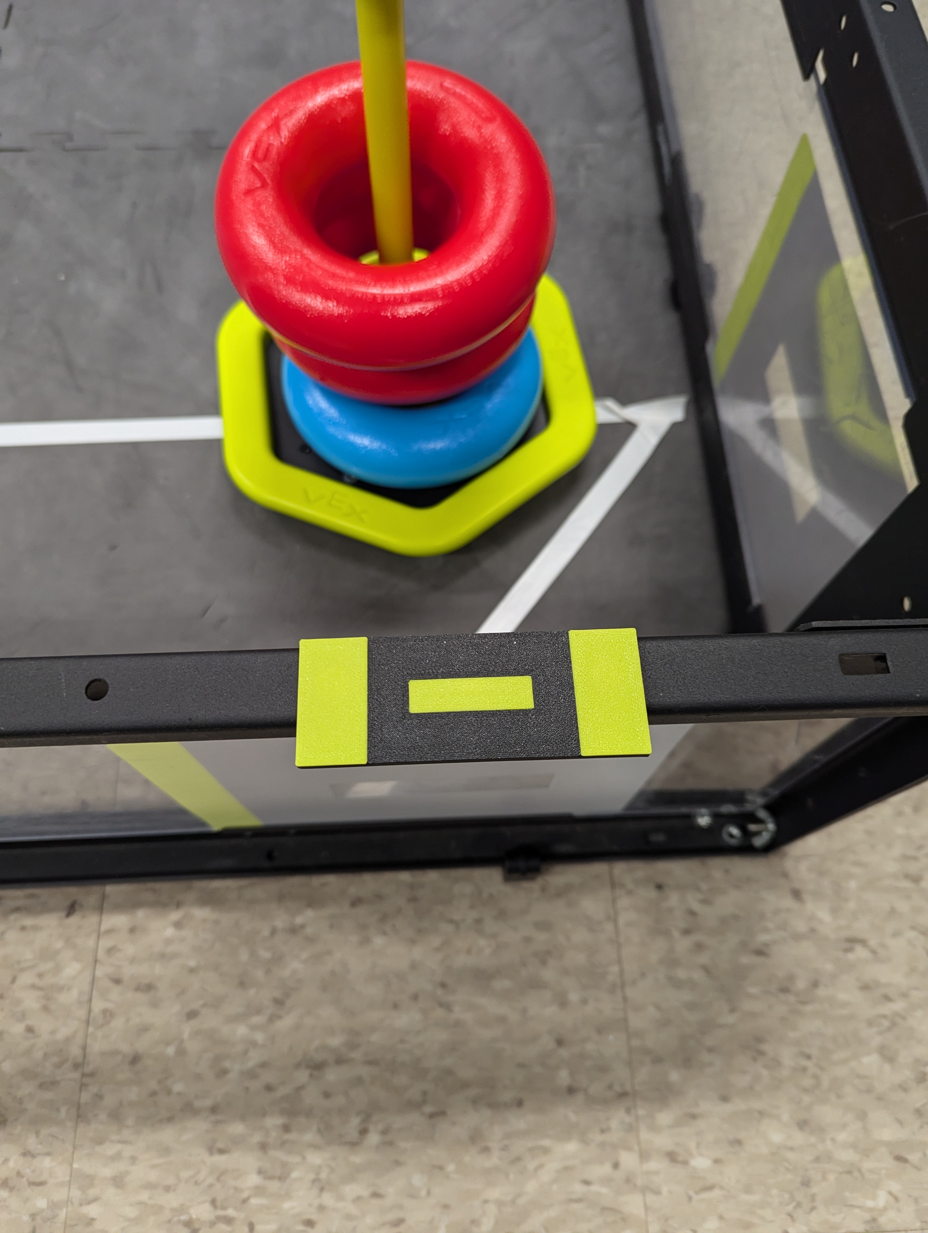 VEX High Stakes markers for metal fields