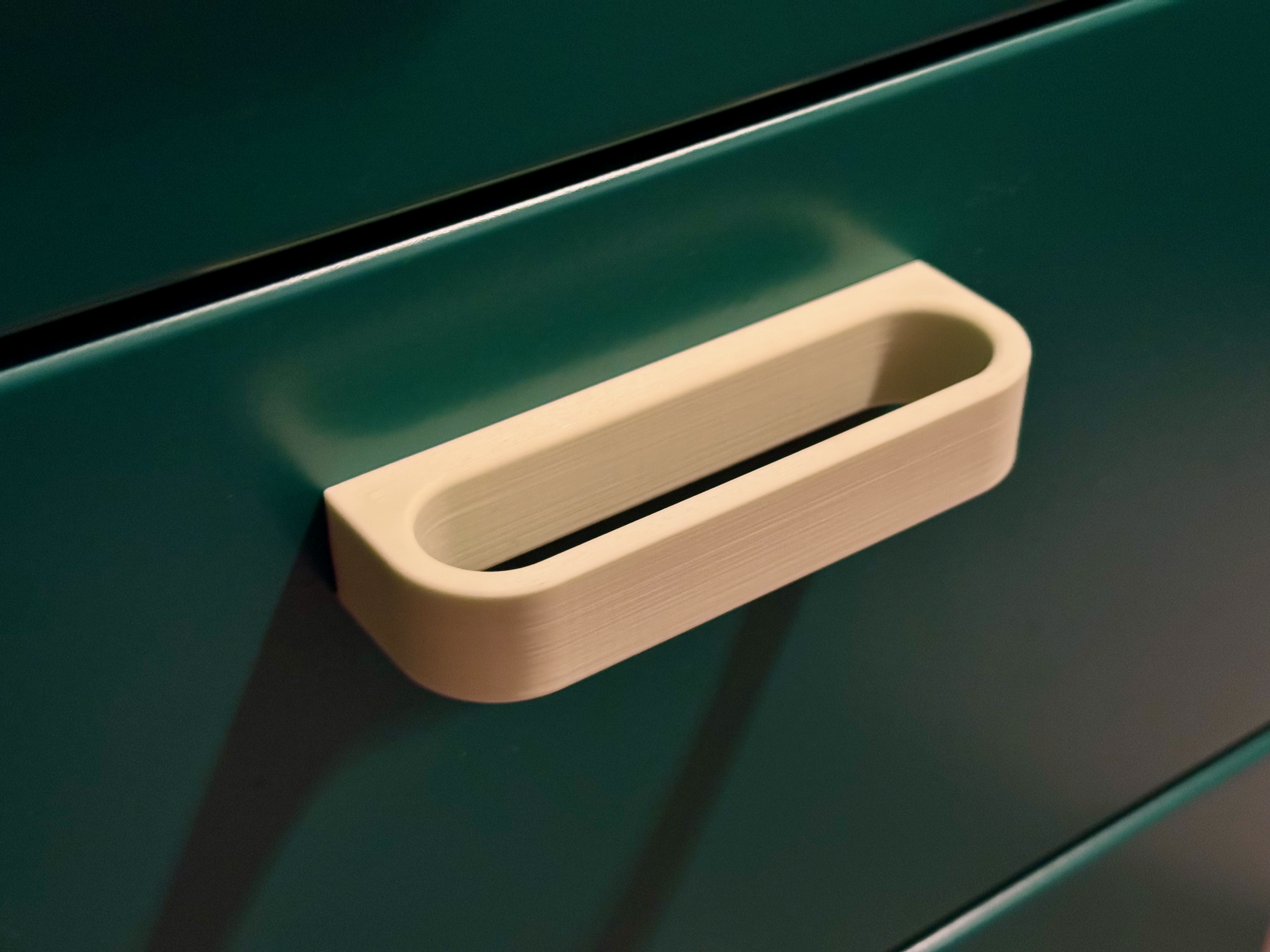 Rounded Cabinet/Drawer Door Pull Handle  (2 Sizes)
