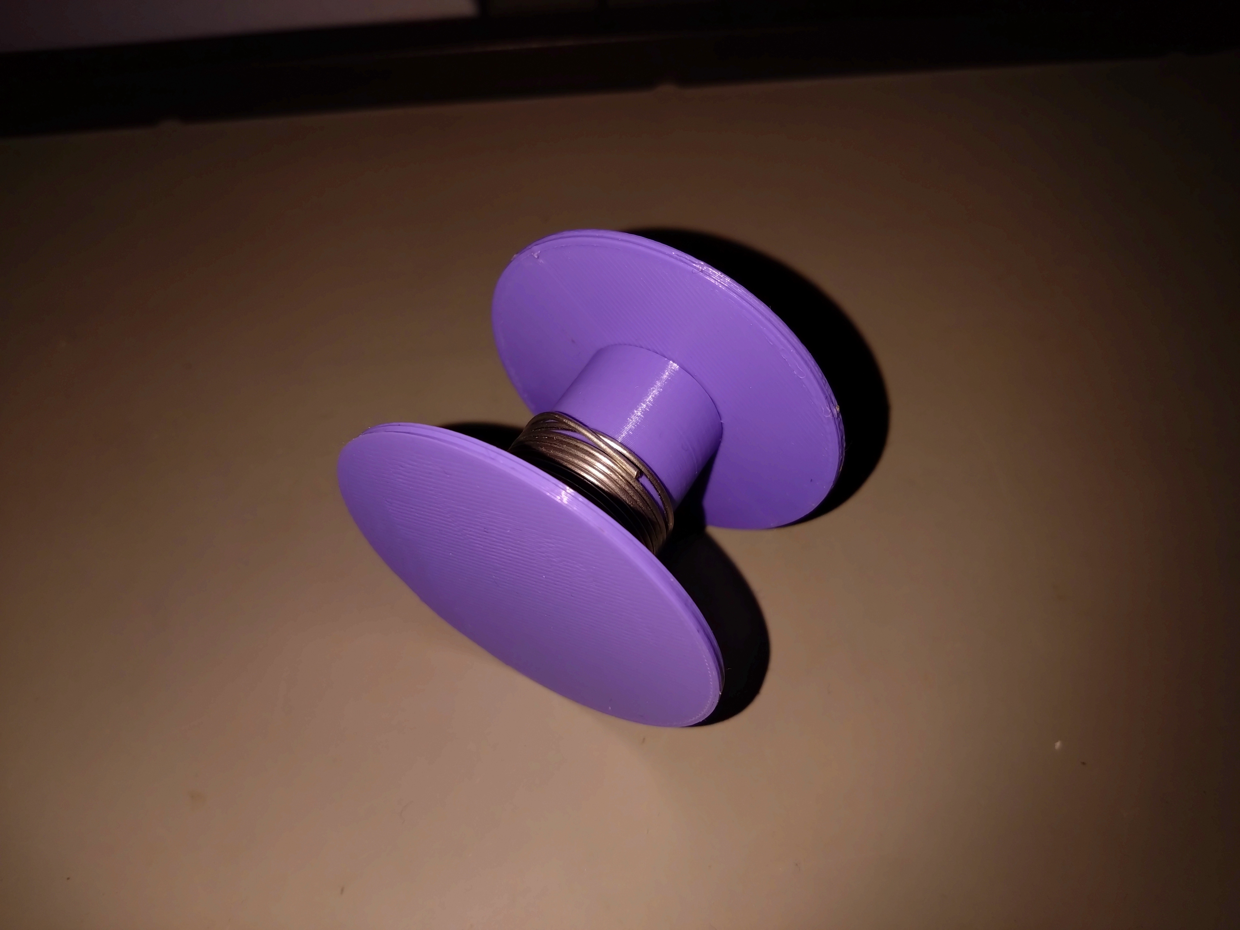Solder or wire spool (poorly designed edition)