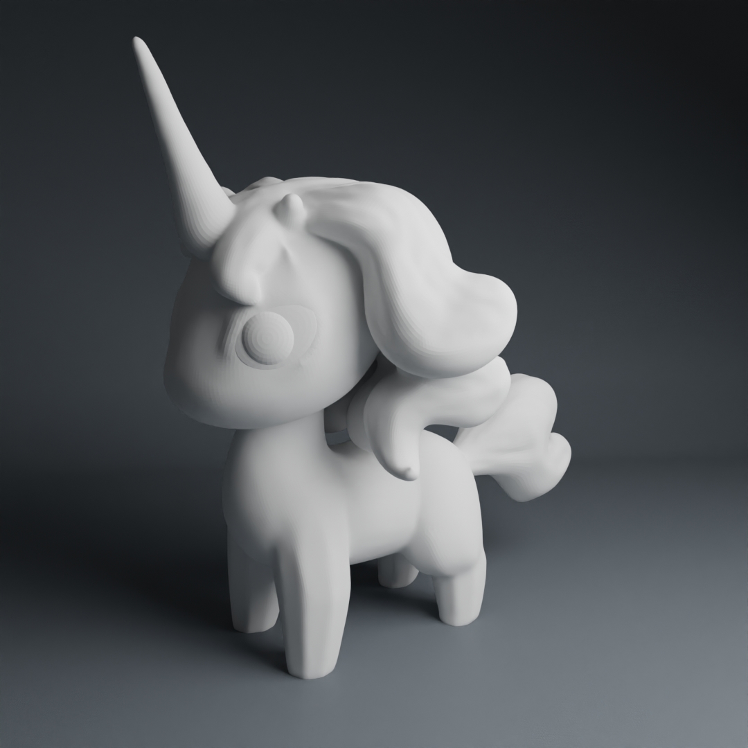 Cute stylized unicorn