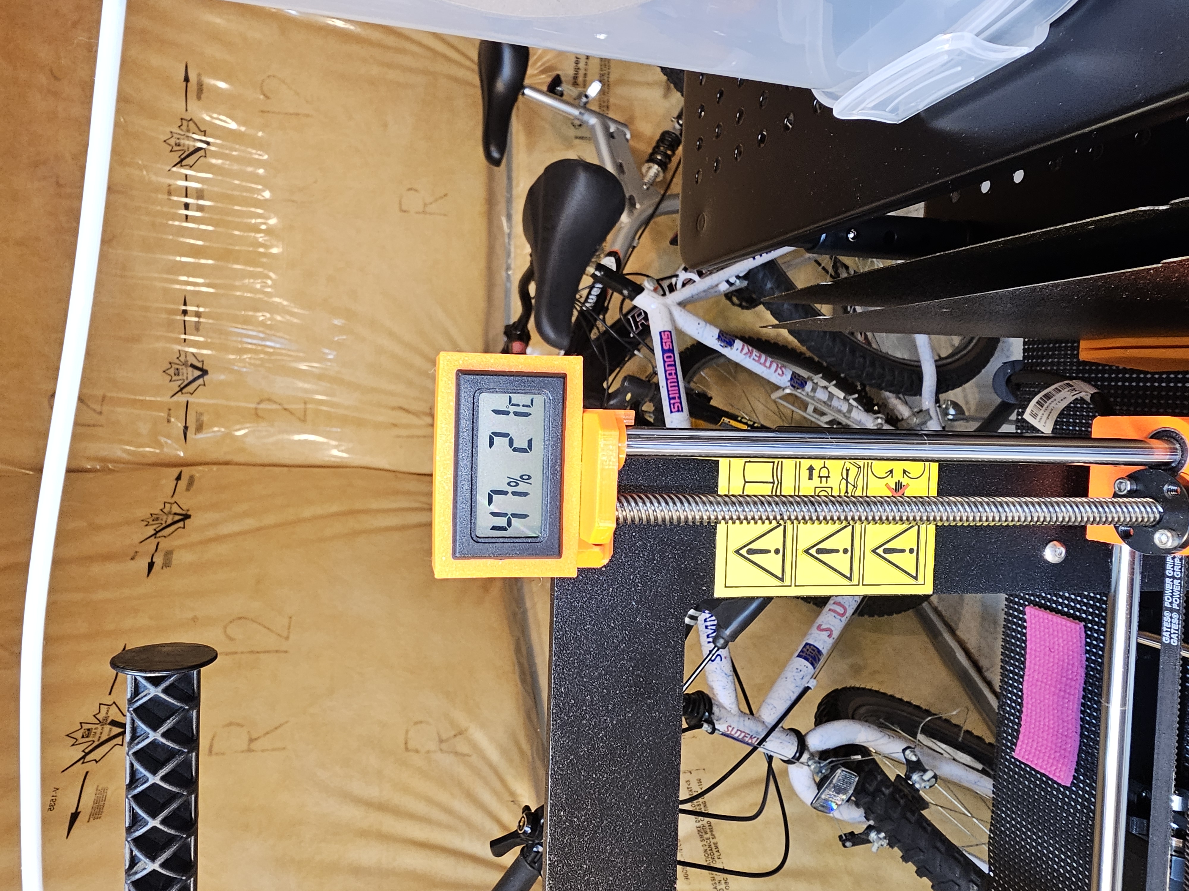 Hygrometer Temp-Humidity Post Mount