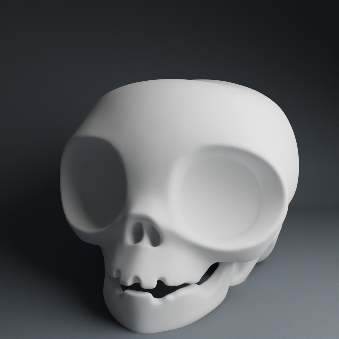 Cartoon Skull for Halloween