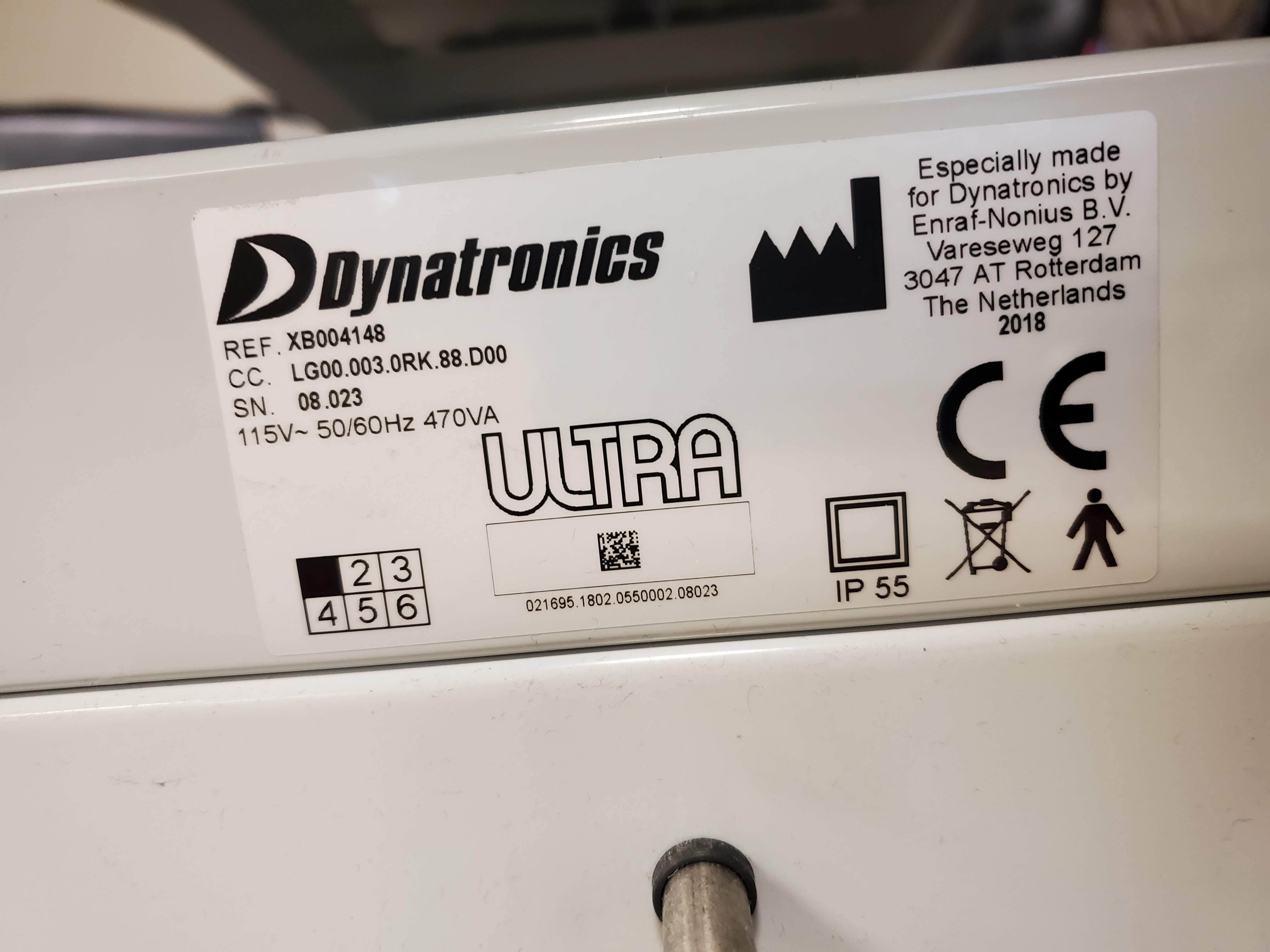 Dynatronics Ultra Table bar pivot high low attachment by Travis Eason