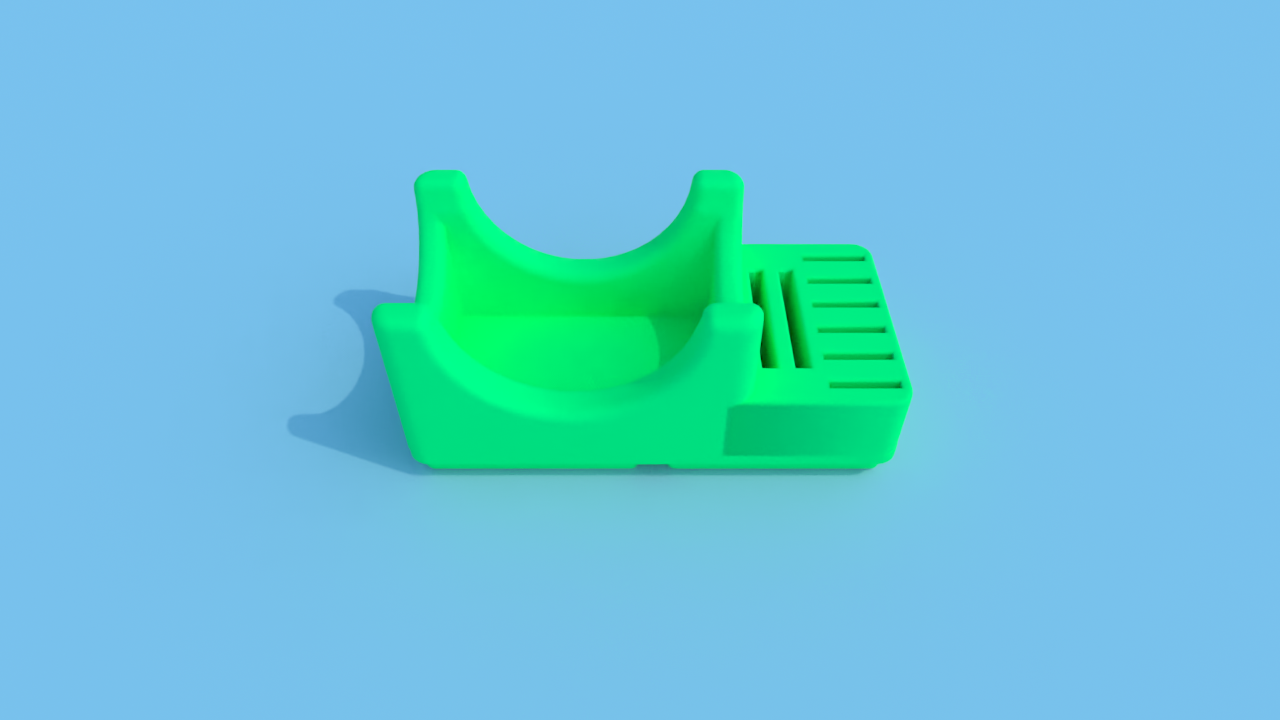 Gridfinity Insta360 X4 desktop holder by projectronic Download free