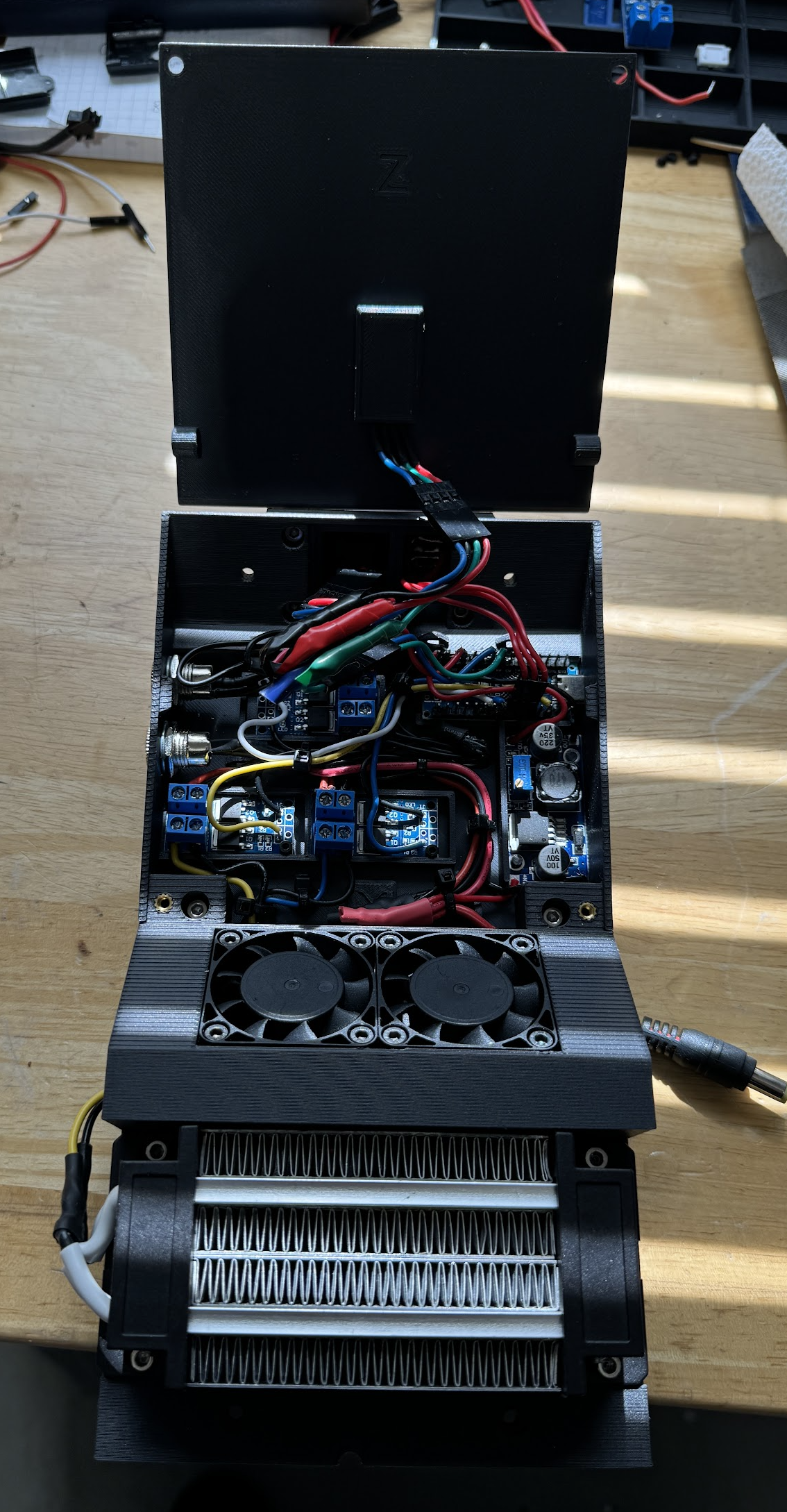 Slightly Overengineered Wide Body Editions of (Un)Original Prusa Drybox Brackets-{X,Y,Z} and Duct — thumbnail 7