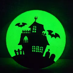 Moon and house