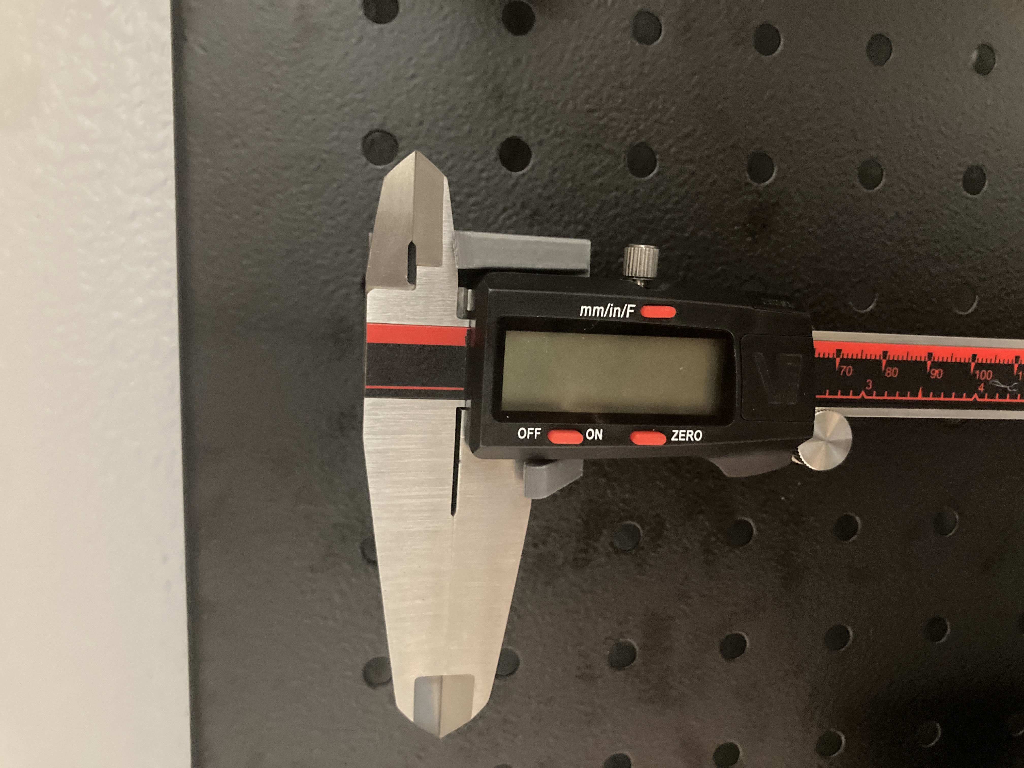 Universal Peg Board Peg System Caliper Holder by jackTfrost