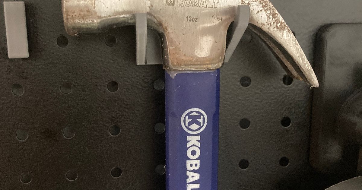 Universal Peg Board Peg System Hammer Holder by jackTfrost Download