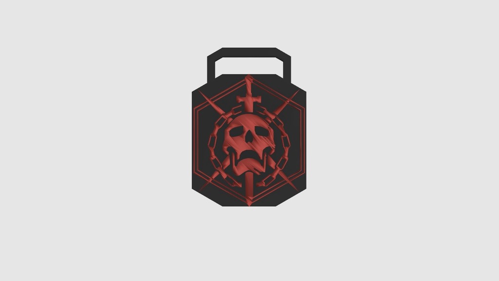 Destiny raid keychain/talisman