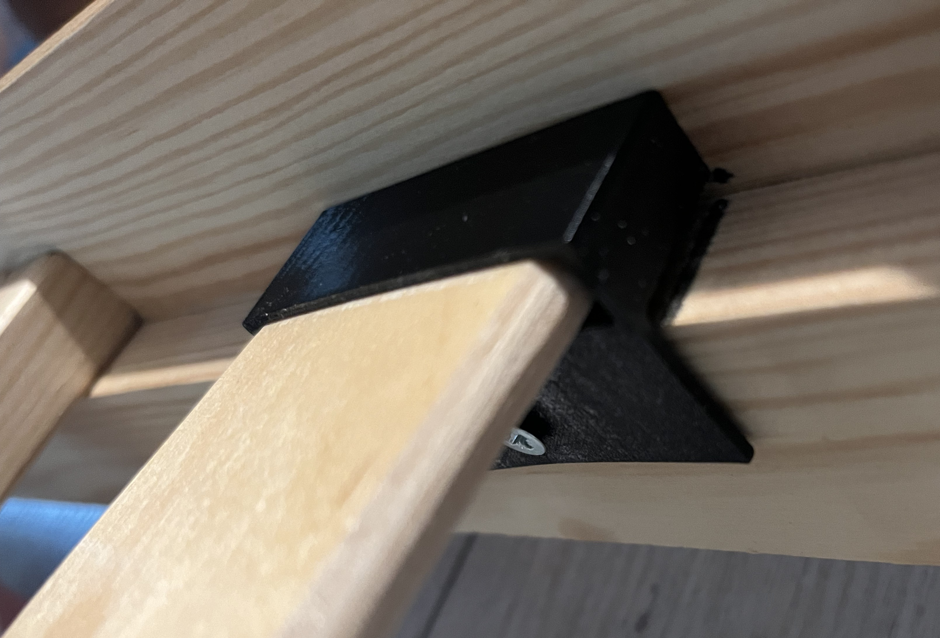 Bed spring strip holder