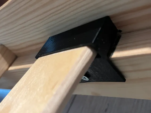 Bed spring strip holder