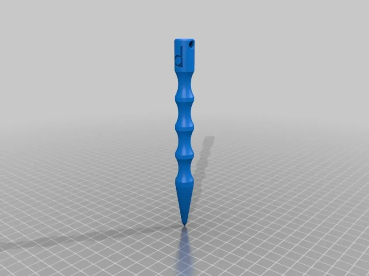 STL file Kubotan para defensa personal 👽・3D printable model to