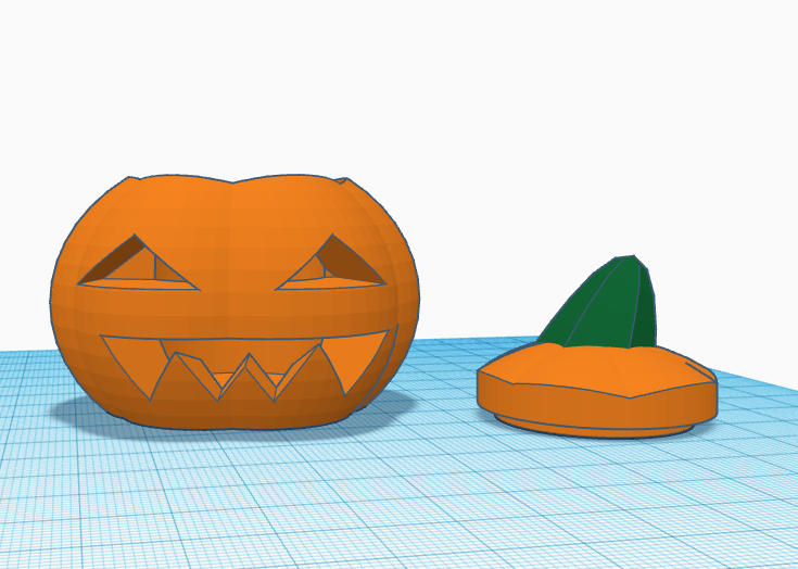 mini jack-o-lantern